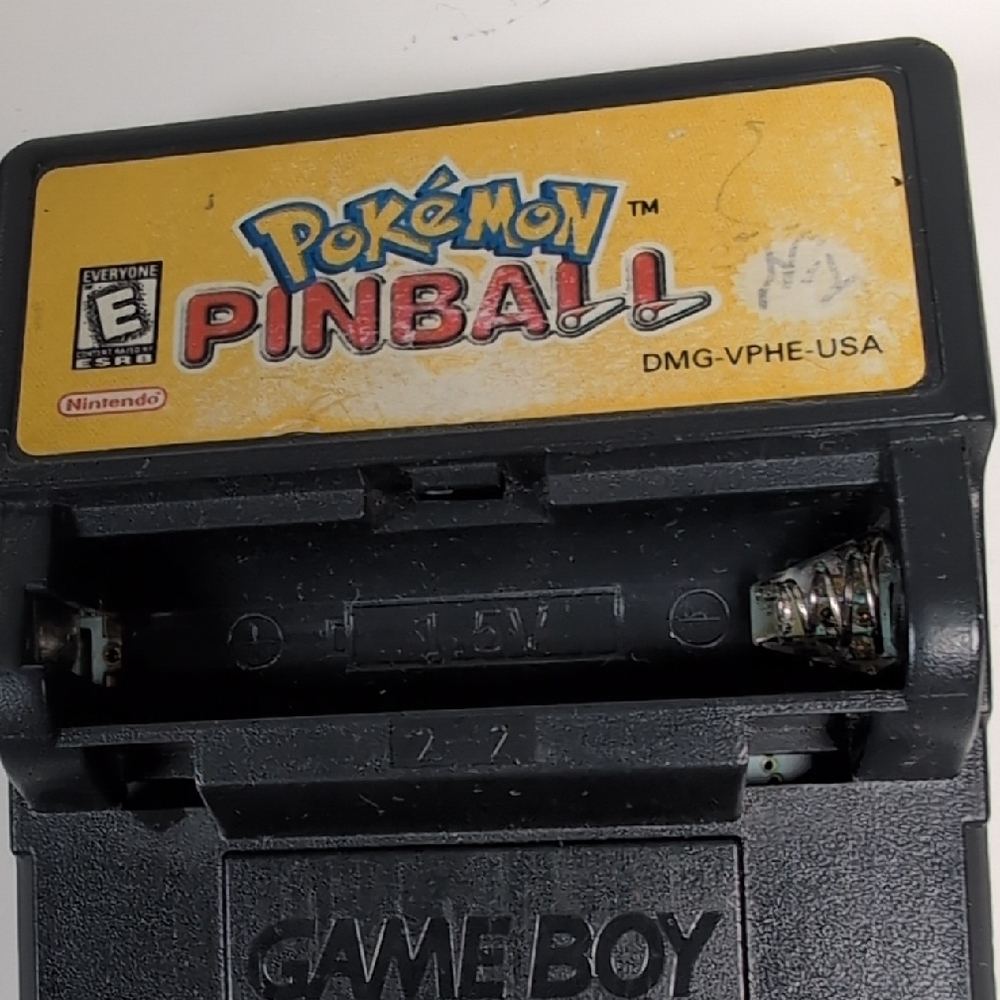 Nintendo Game Boy Pokémon Pinball Cartridge - Black - Picture 8 of 8